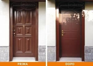 Installazione Porta blindata alluminio a Milano