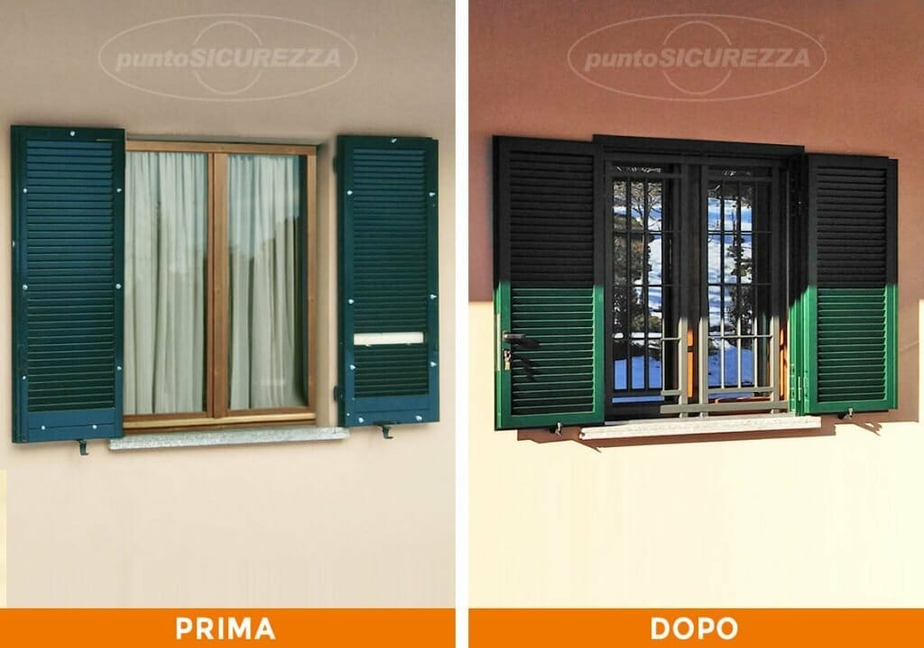 Installazione Persiane blindate e Grate a Lecco