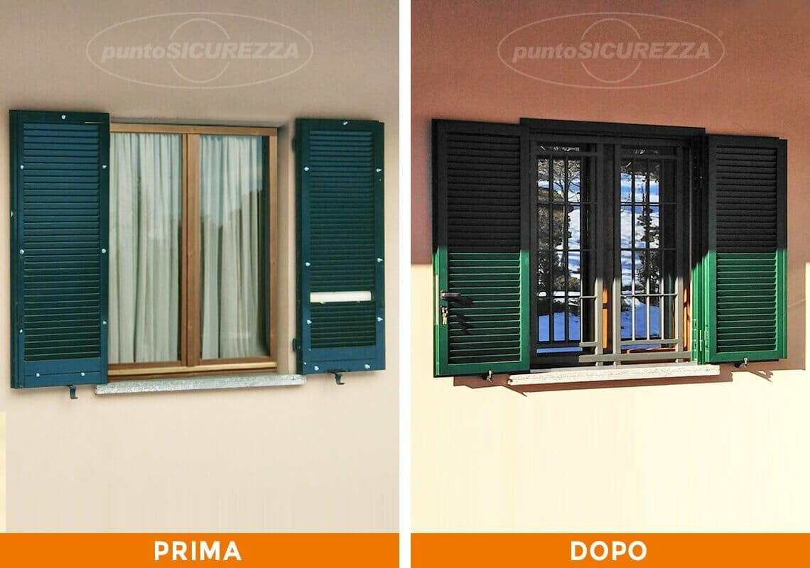 Installazione Persiane blindate e Grate a Lecco