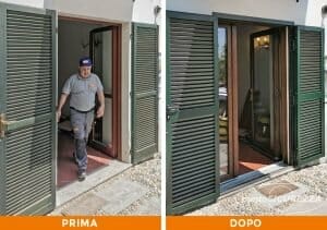 Installazione Persiane e infissi blindati Como
