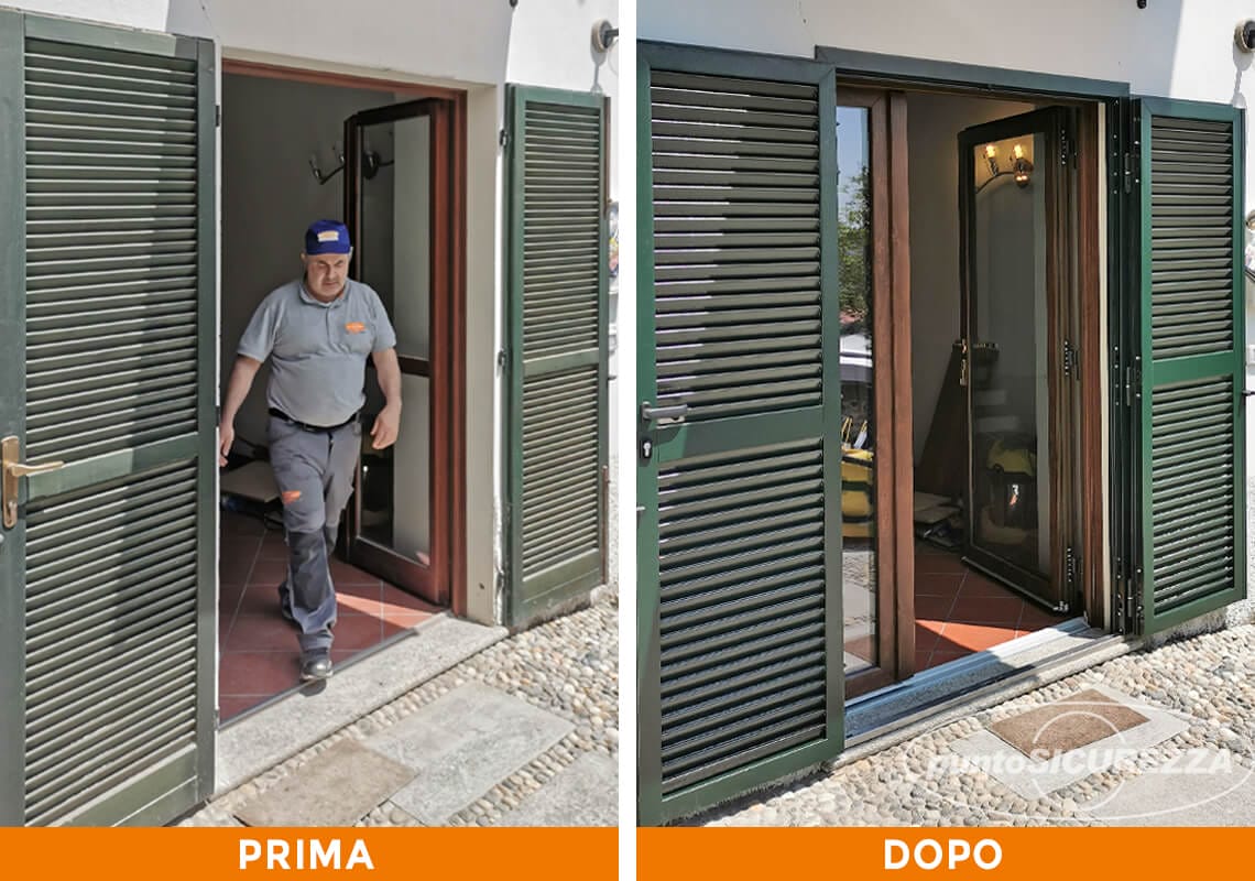 Installazione Persiane e infissi blindati Como