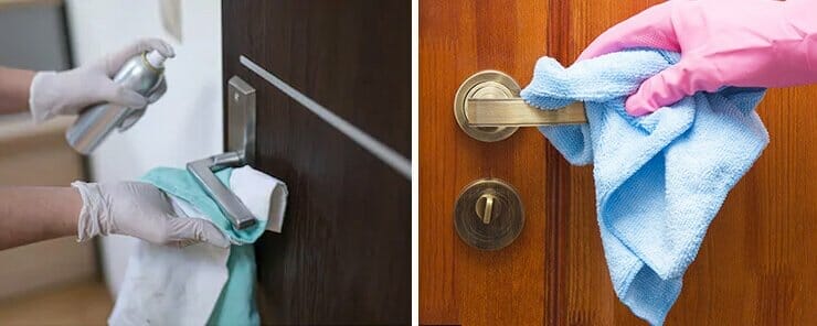 Come pulire la porta blindata
