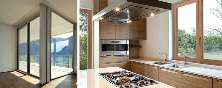 Scopri le caratteristiche degli infissi in legno-alluminio