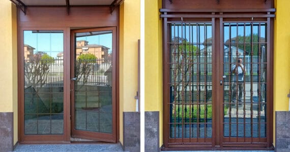 Installazione inferriata e portoncino Brugherio (MB)