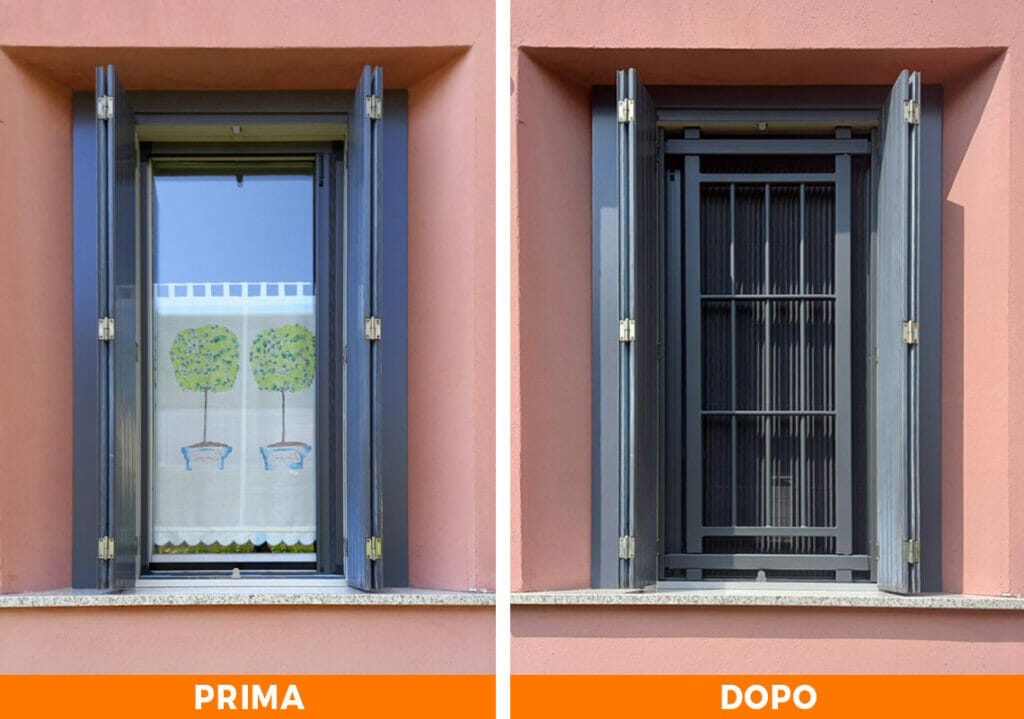 Installazione inferriate e zanzariere a Lecco (LC)