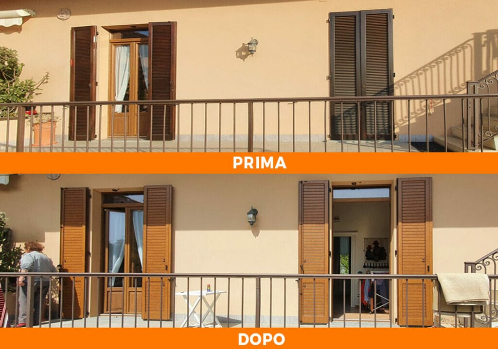 Installazione oscuranti a Montevecchia (LC)