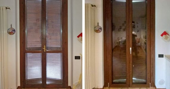 Installazione infissi pvc e persiane Besana Brianza