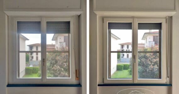 Installazione infissi e porta a Vidigulfo (PV)