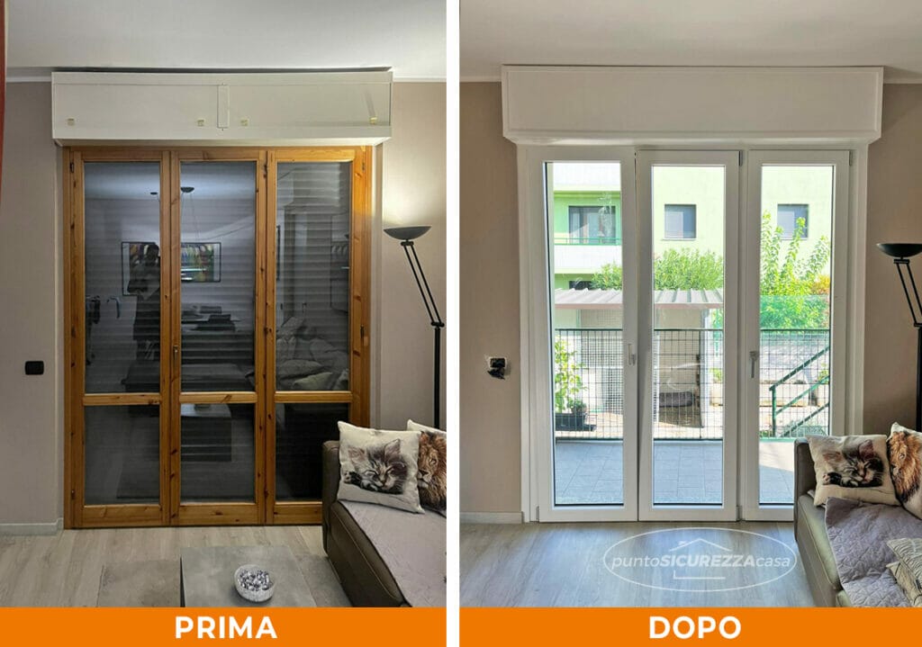 Installazione infissi e porta provincia Como