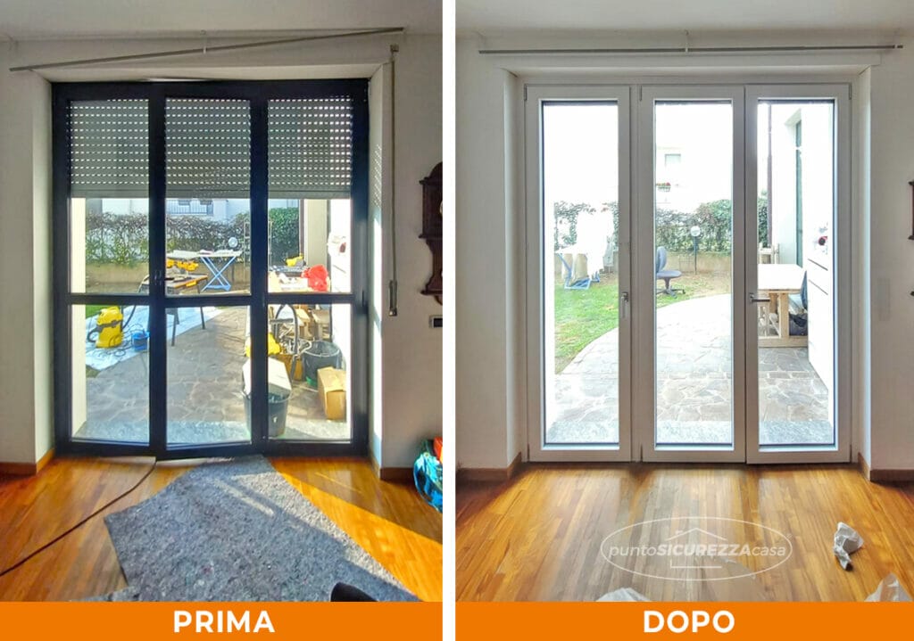 Installazione infissi e porta a Lissone (MB)