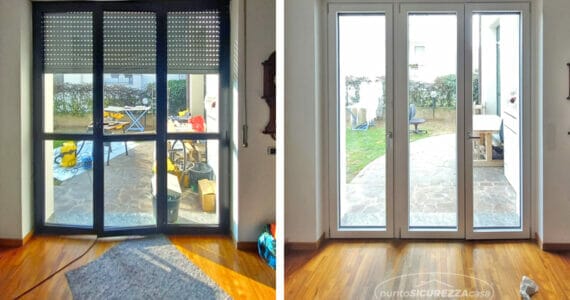 Installazione infissi e porta a Lissone (MB)