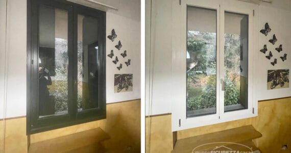 Installazione infissi in alluminio a Barzanò (LC)