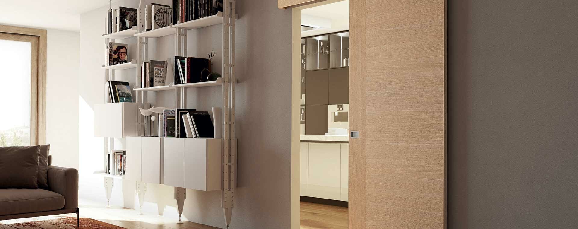 Porta interna in laminato scorrevole