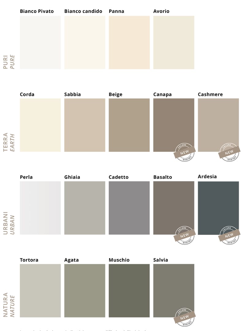 Colori e finiture porte interne in legno