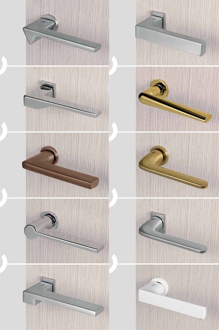 Maniglie Colombo Design per porte da interno