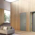 Porta interna in legno a battente