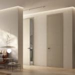 Porta interna in legno a battente