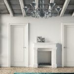 Porta interna in legno a battente