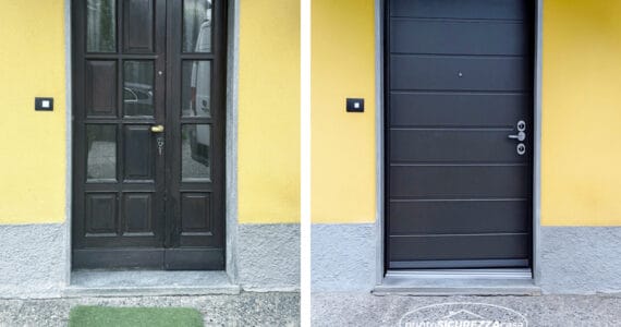 Installazione porta blindata a Briosco (MB)