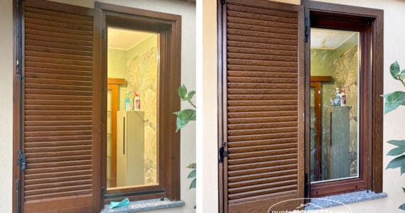 Installazione serramenti in pvc e persiane a Besana Brianza (MB)