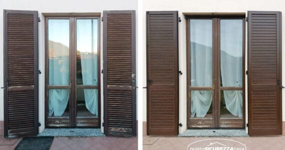 Installazione persiane in alluminio orientabili a Brivio (LC)