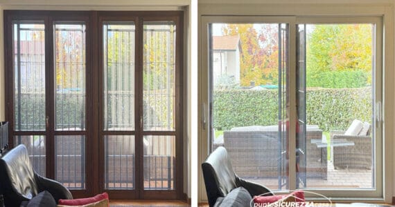 Installazione infissi legno alluminio dal profilo ridotto a Barzanò (LC)