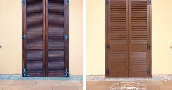 Installazione persiane orientabili a Galbiate (LC)