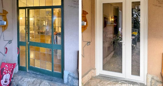 Installazione portoncino in pvc a Missaglia (LC)