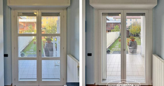 Installazione finestre in pvc e cassonetti a Novate Milanese (MI)