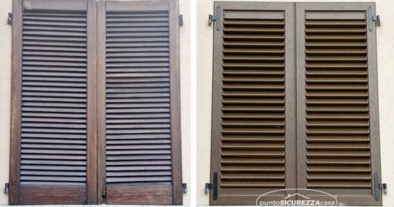 Installazione serramenti in pvc e persiane a Inverigo (CO)