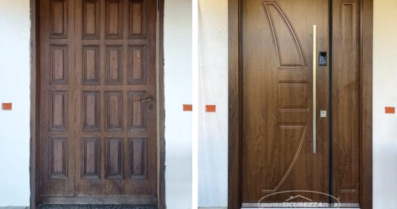 Installazione porta blindata, serramenti e persiane a Sovico (MB)