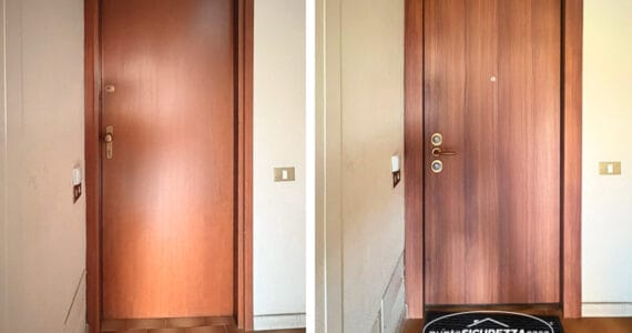 Installazione porta blindata a Monticello Brianza (LC)