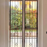 Portafinestra in pvc dal profilo ridotto