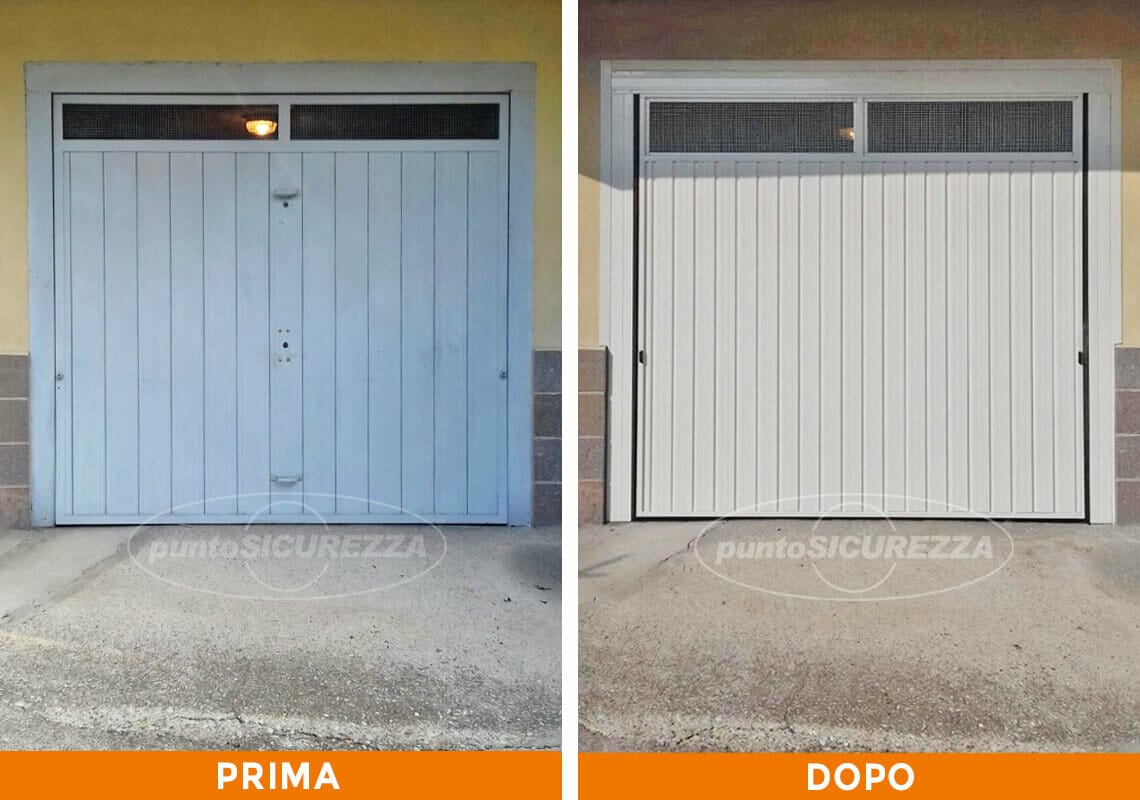 Installazione basculante motorizzata a Como