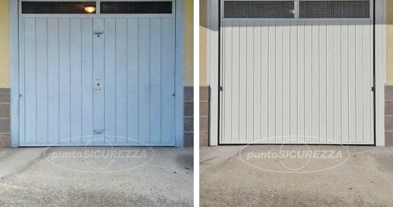 Installazione basculante motorizzata a Como