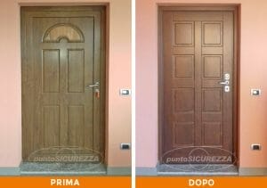 Installazione Porta blindata pantografata Lecco