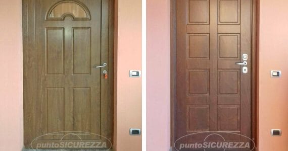 Installazione Porta blindata pantografata Lecco