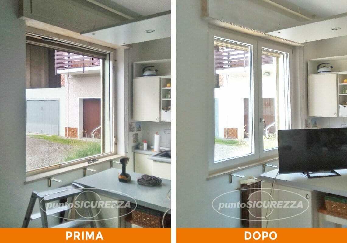 Installazione Serramenti PVC bianchi a Milano