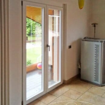 La bellezza del profilo del nuovo serramento