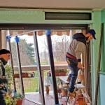 posatori-smontaggio-telaio-portafinestra-quattro-ante