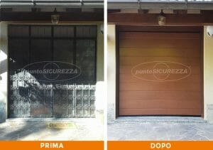 Installazione Portone Sezionale box a Como