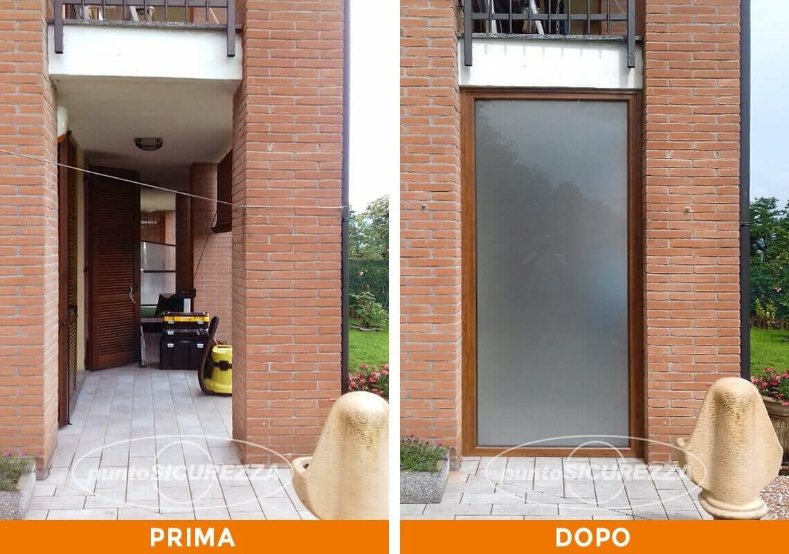 Installazione Finestra pvc Golden Oak a Lecco