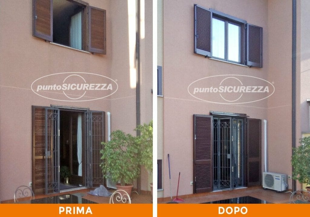 Punto Sicurezza Casa - Installazione Persiane alluminio marrone Monza