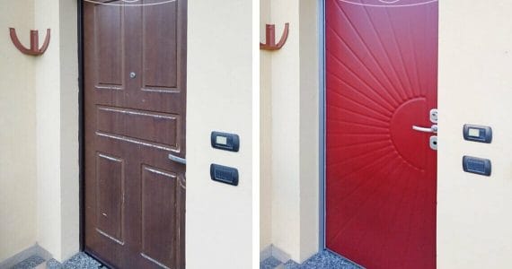 Installazione Porta blindata pantografata Monza